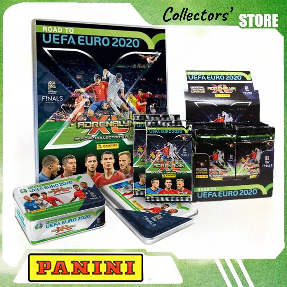 Panini Official Road To 2020 European Tournament Athlete Trading Cards Unopened Rare Shiny Foil Vintage Hobby Collector Gift