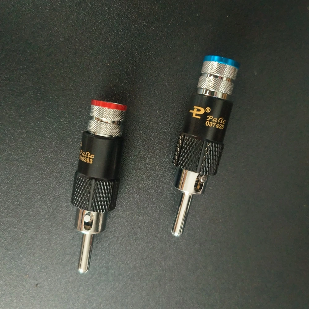 4 Stück High-End Neue Kupfer-Bananenstecker für Lautsprecherkabel, HiFi-Audio-Verstärker, CD-Player, DVD, VCD, Lautsprecherkabel-Verbinder – Detail 7