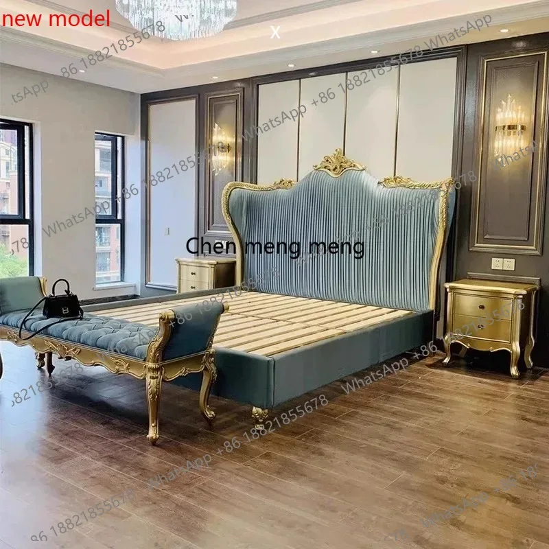Luxury Queen Beds Onoffer ﻿ Modern Nordic Double Bed Marriage Bedrooms Dorm Room Essential Complete Bedroom Furniture  A178