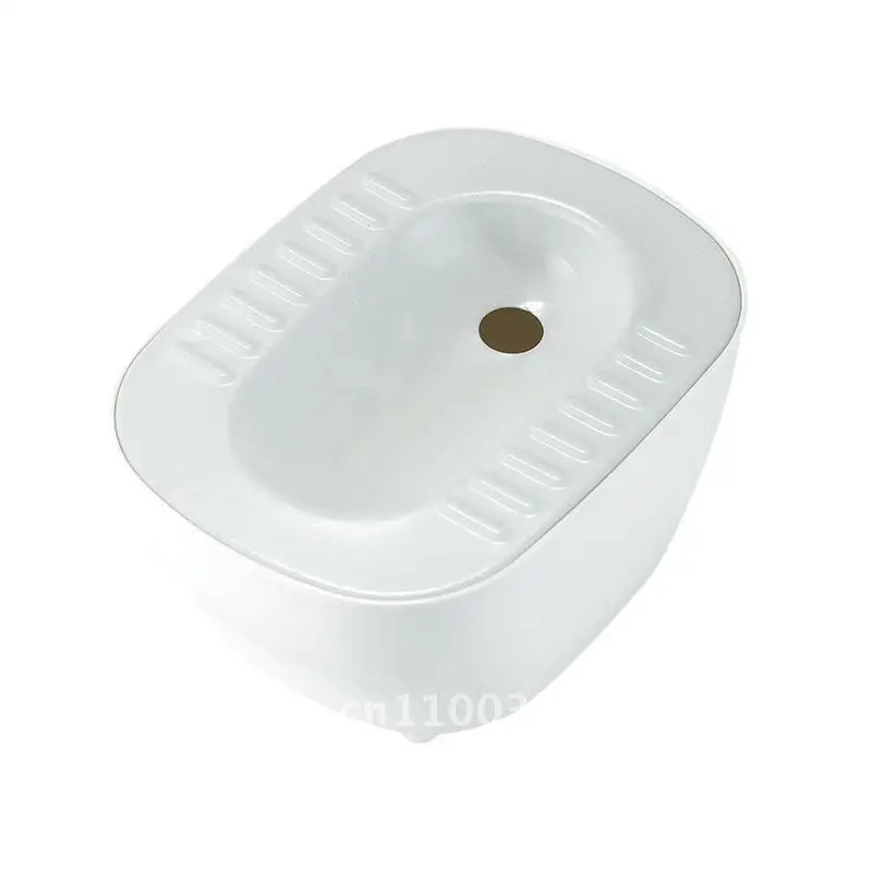 

Creative Squat Toilet Ashtray Stainless Steel Funny Home Office Decor Personalized Gift Smiley Face White Black Grey Options