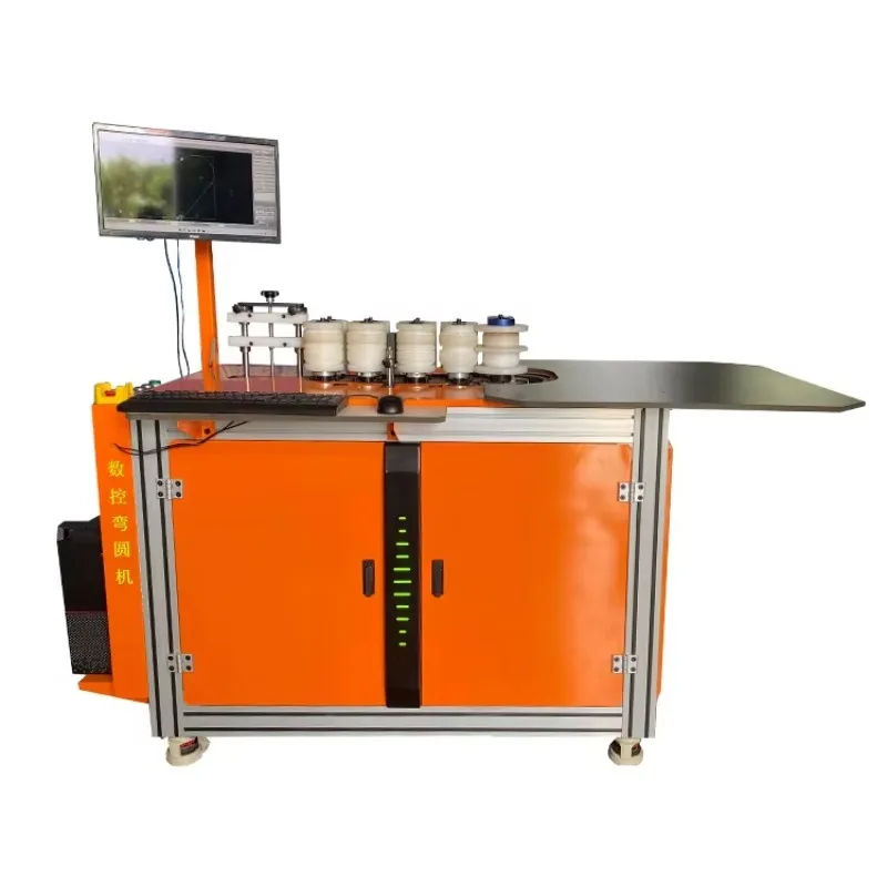 【Best Selling】YUNQING Factory Direct Double-Sided Aluminum Channel Letter Bending Machine Reliable Stable Semi-Automatic CNC Mot
