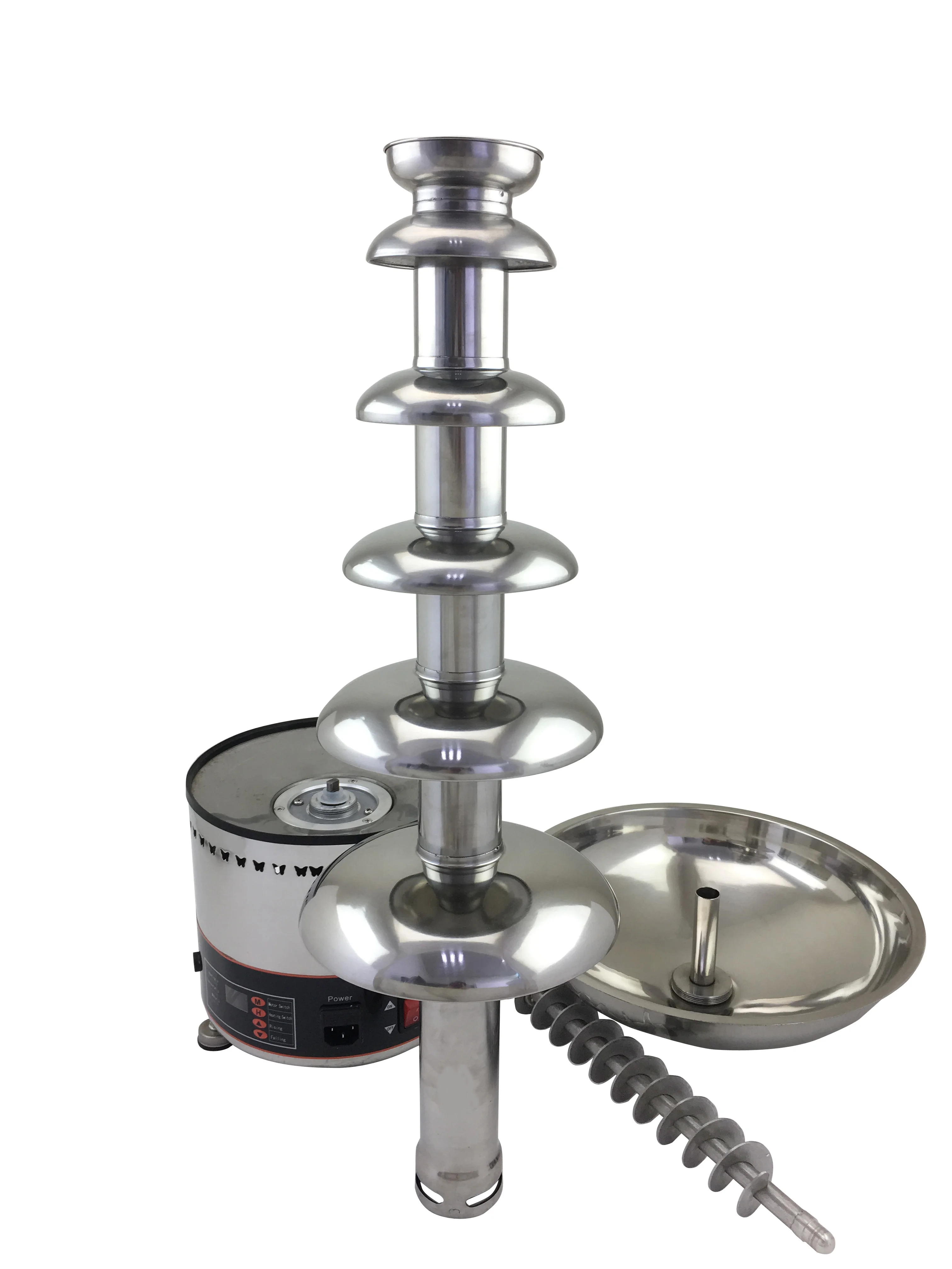 China Commercieel thuisgebruik 6-laags chocolade-watervalfonteinmachine