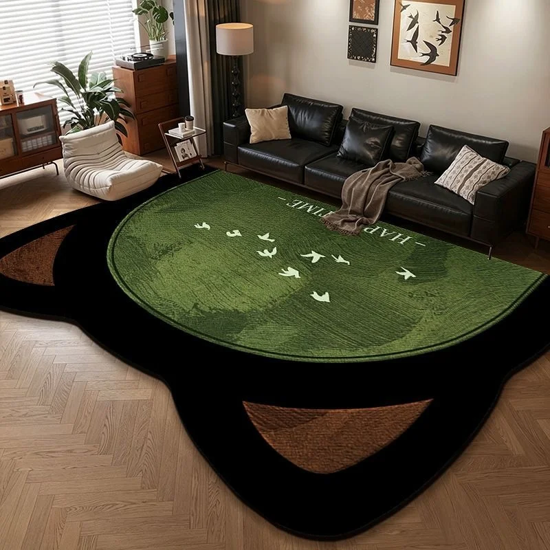 80x160cm 6mm Thickened Cartoon Rug Anti Slip Washable Floor Mat Kawaii Cute Living Room Bedroom Sofa Coffee Table Decor