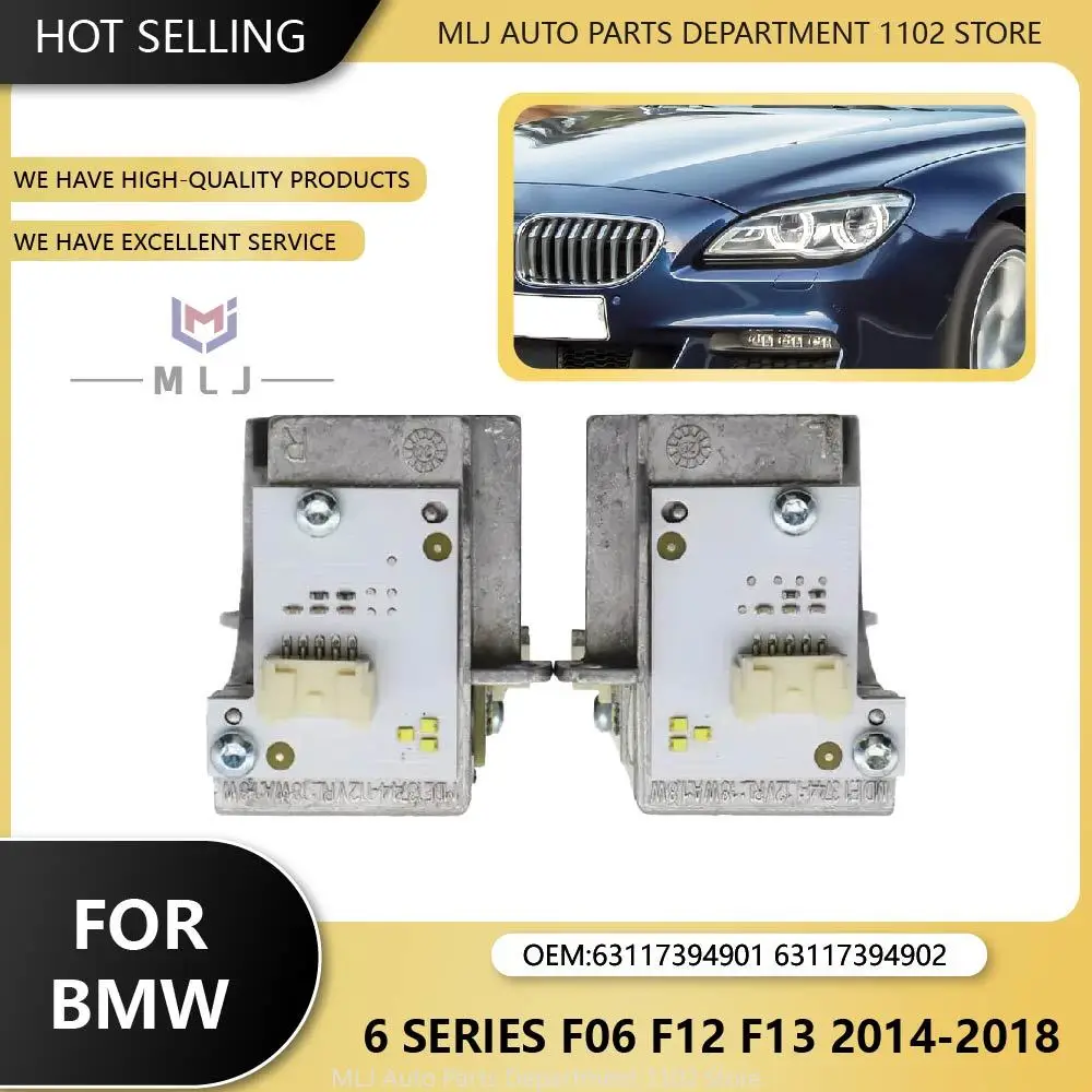 

63117394901 63117394902 Для BMW 6 серии F06 F12 F13 LCI 2014-2018: Модуль светодиодных ДХО, источник света, балластный модуль, автомобильные аксессуары