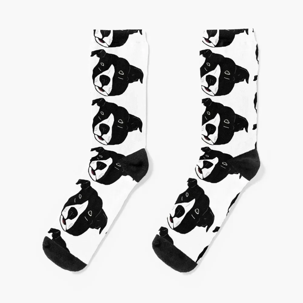 

Pit Bull Lovers Socks New year's japanese fashion essential funny gift Men Socks Women's