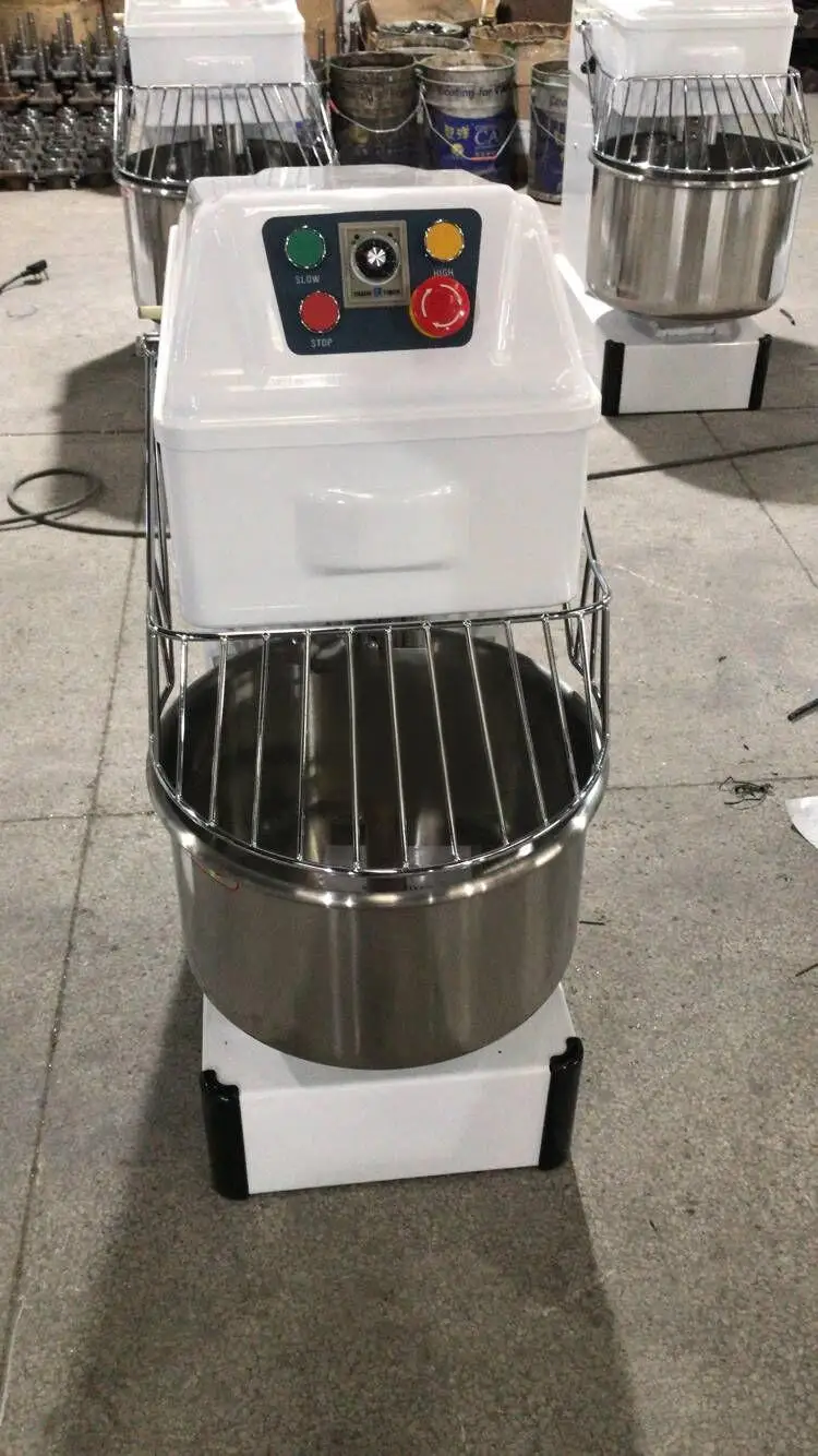 مخبز عجين الخبز الصناعي 100 لتر آلة خلط الدقيق سعة كبيرة سهلة التشغيل خلاط عجينة الخبز للبيع