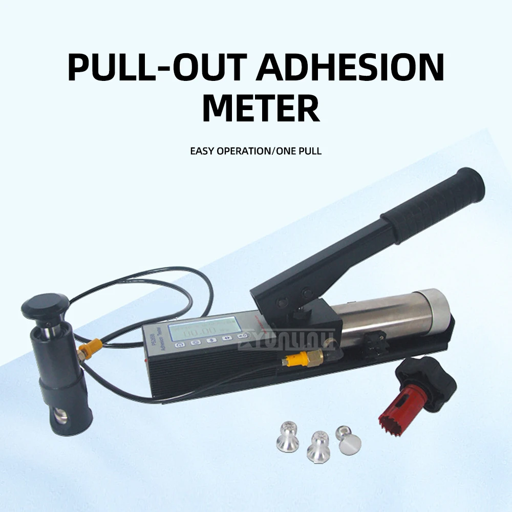 Manual Pull-Off Tester,Pull-Off Adhesion Tester,  Anti-Corrosion Coating, Paint Pull-Off Method