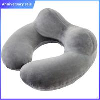 A75P-U-Shaped Travel Pillow Inflatable Neck Pillow Protect Cervical Vertebra Travel Accessories Comfortable Sleeping Pillow