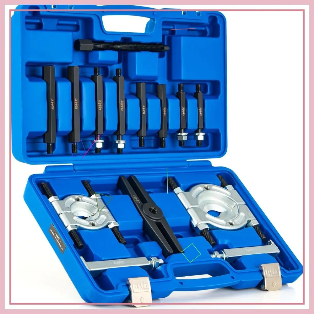 

5 Ton Bearing Puller Set with 2" & 3" Jaws, Heavy Duty Separator Kit for Wheel Hub Axle Removal