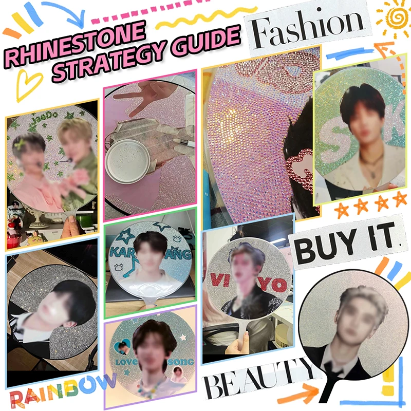 QIAO SS3-SS20 Superhelle Glasrhinestones, hochwertige, kristallklare, nicht-heißfixierbare, flache 3D-Steine zum Aufkleben für DIY-Nägel – Detail 3