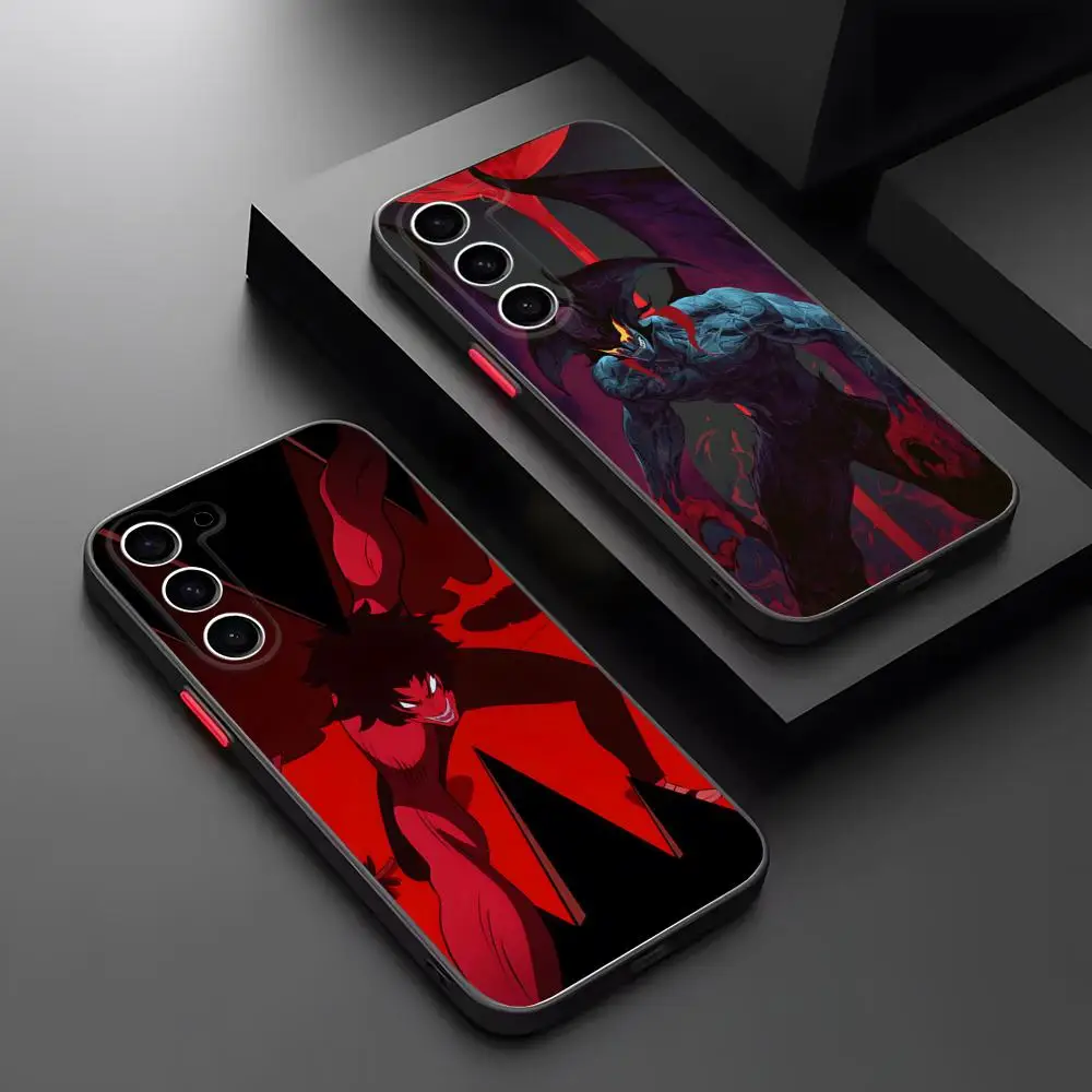Чехол для телефона Anime Devilman Crybaby, матовый прозрачный чехол для Samsung S25 Plus S22 FE S23 Ultra S24 Plus S25 21, чехол Чехол для телефона Anime Devilman Crybaby, матовый прозрачный чехол для Samsung S25 Plus S22 FE S23 Ultra S24 Plus S25 21, чехол