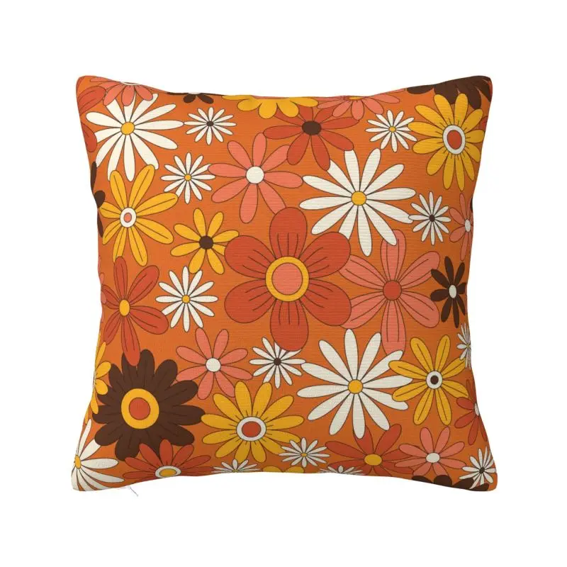 Trendy Floral Throw Pillow Case Living Room Decoration 3D Print Sofa Chair Cushion Cover Polyester Soft Pillowcase Dakimakura