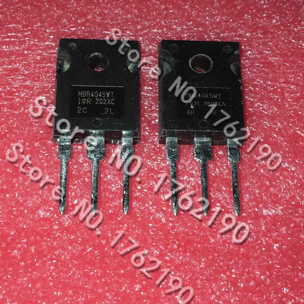 

50 шт./лот MBR4045WT TO-247 Выпрямительный диод Шоттки 40А 45В