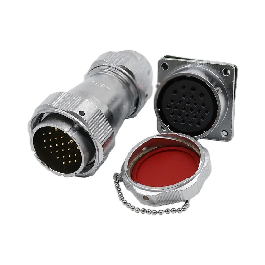 WEIPU WY40 TE+Z 5pin 9pin 15pin 26pin 31 52pin Industrial Aviation Male Plug Female Socket Power Panel Connector Waterproof IP67