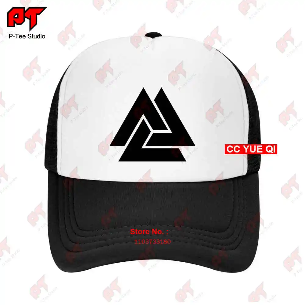 Valknut Nodo Odino Nordic Rune Walhalla Ragnarok Odin'S Knot Baseball Caps Truck Cap GEKI