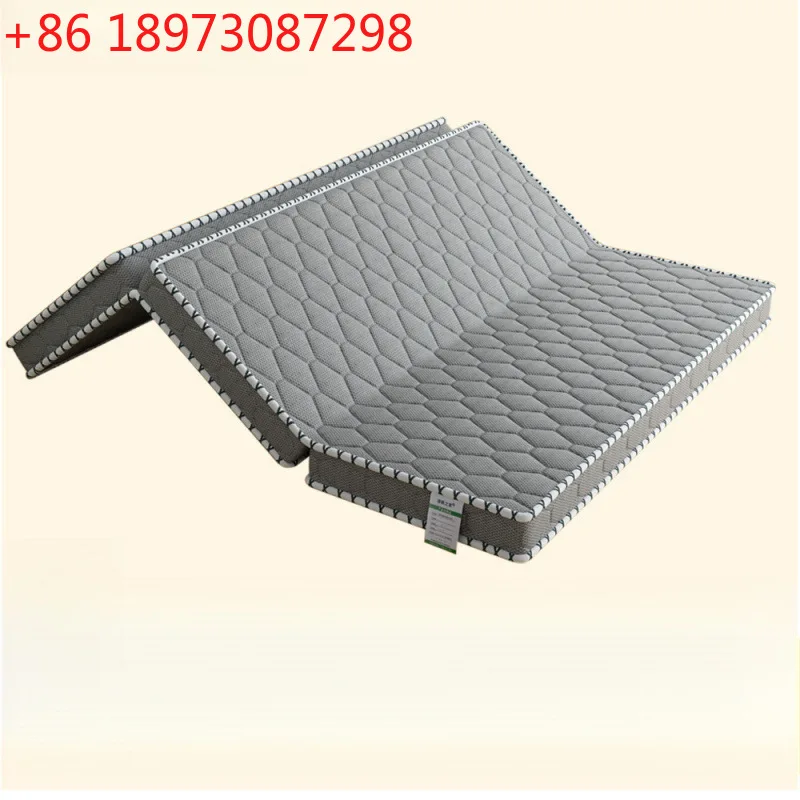 

Natural coconut palm mattress, palm mattress thickened and hard tatami can be triple folded