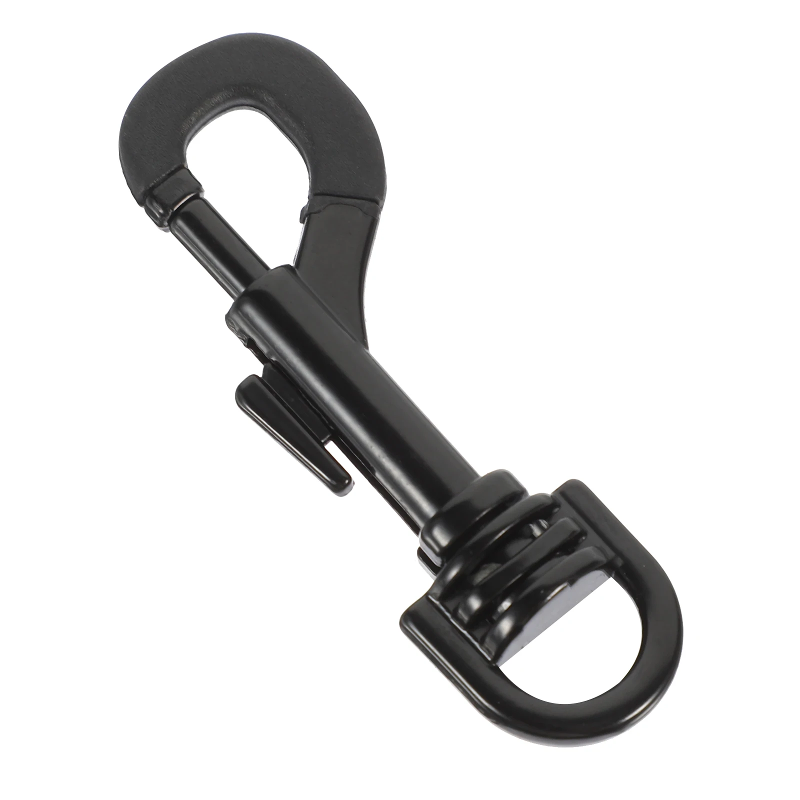 

Saxophone Strap Hook Swivel Clip Black Heavy Duty Iron Hooks for Flagpole Rope Dog Leash Replaceable Parts Accessories