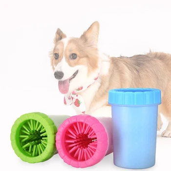 Pet Dog Foot Wash Artifact Cat Puppy Foot Cup Wash Paw Cleaning Free Scrub Automatic Foot Wash Pet Cup Pet Dog Products 1