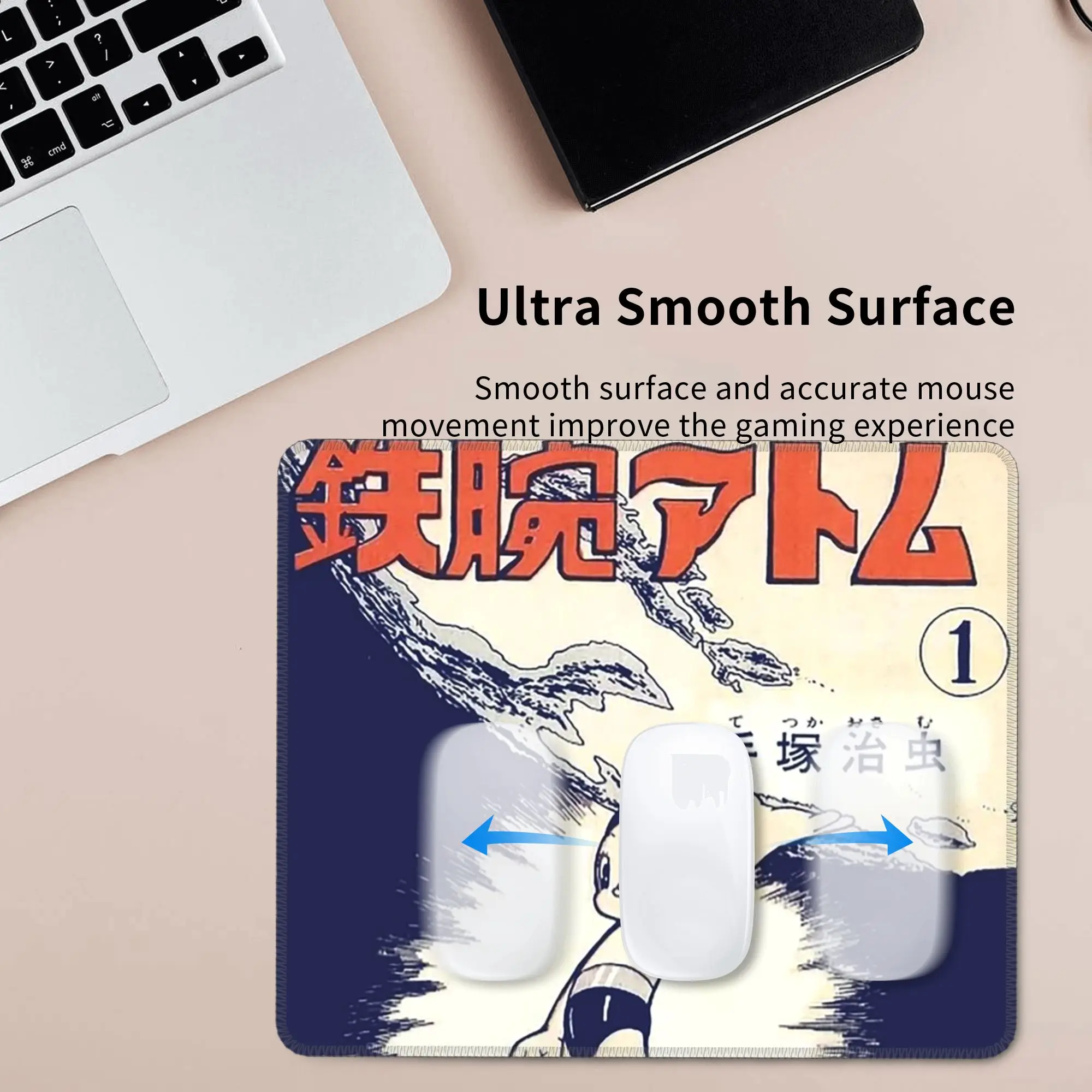 Astro Boy Anime Mouse Pad Computer Keyboard Mouse Mat Gaming PC Laptop Desk Mat Office Table Mats