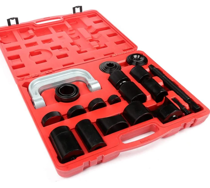 21 PCS Ball Joint Press Tool Kit, Automotive Ball Joint Remover & Installer Set for Vehicle Chassis Suspension Repair Work