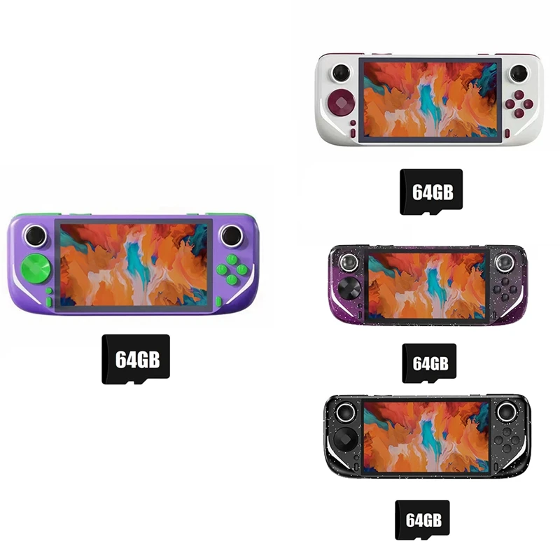 

Hot-E6 Plus Handheld Game Console 64G+15000 Game 5 Inch Portable Video Game Console Support Connect TV Arcade Game Console