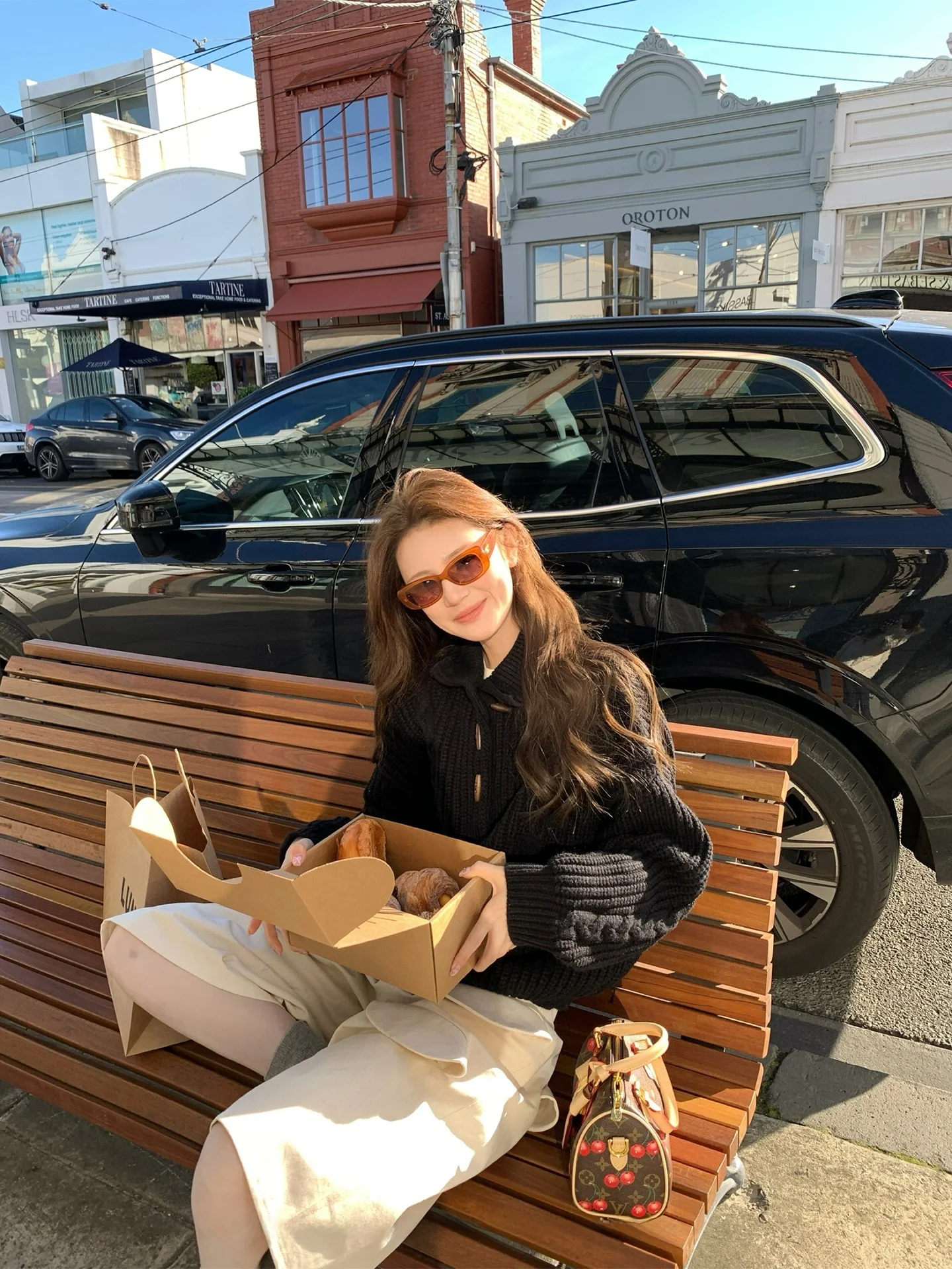 

Вязаный свитер Aaaaxbbb Jeju Orange с высоким воротником на пуговицах, повседневный корейский стиль, женский топ свободного кроя с длинными рукавами, осень-весна