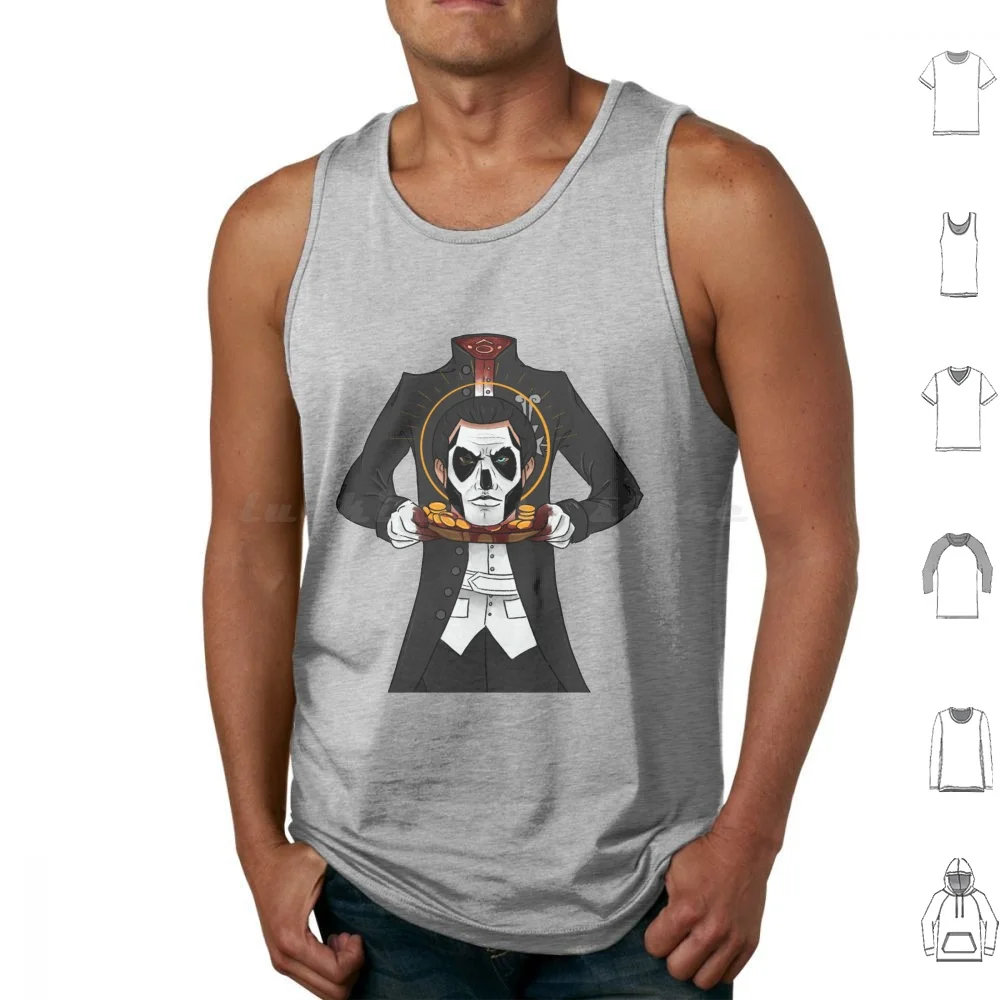 

Papa Emeritus III Майки Жилет без рукавов Ghost Bc Ghost Papa Emeritus Ghost Band Cardinal Copia The Band Ghost Metal Music