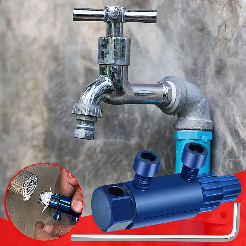 Alat Ekstraktor Kawat Rusak Katup Sudut Keran Universal Ekstraktor Sekrup Kerusakan Kit Perbaikan Pipa Air Keran Portabel