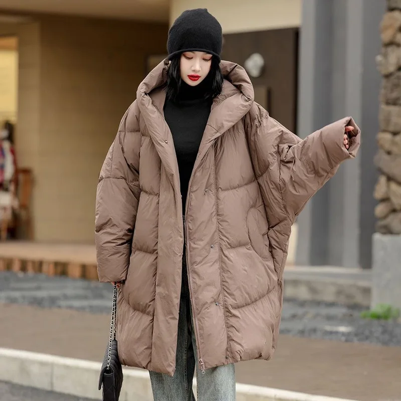 

2026 Winter New Women's Down Jacket Loose Commuter Retro Windproof Pike Jacket