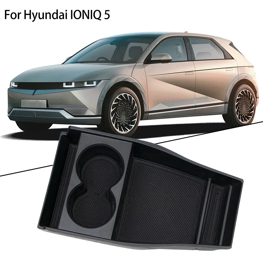 Scatola portaoggetti per bracciolo per Auto stivaggio custodia Organizer per riordino per Hyundai IONIQ 5 2021 + custodia anteriore accessori per