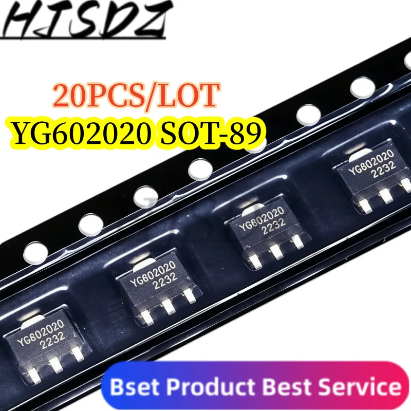 【20PCS/LOT】New YG602020 SOT-89 Power Amplifier Chip