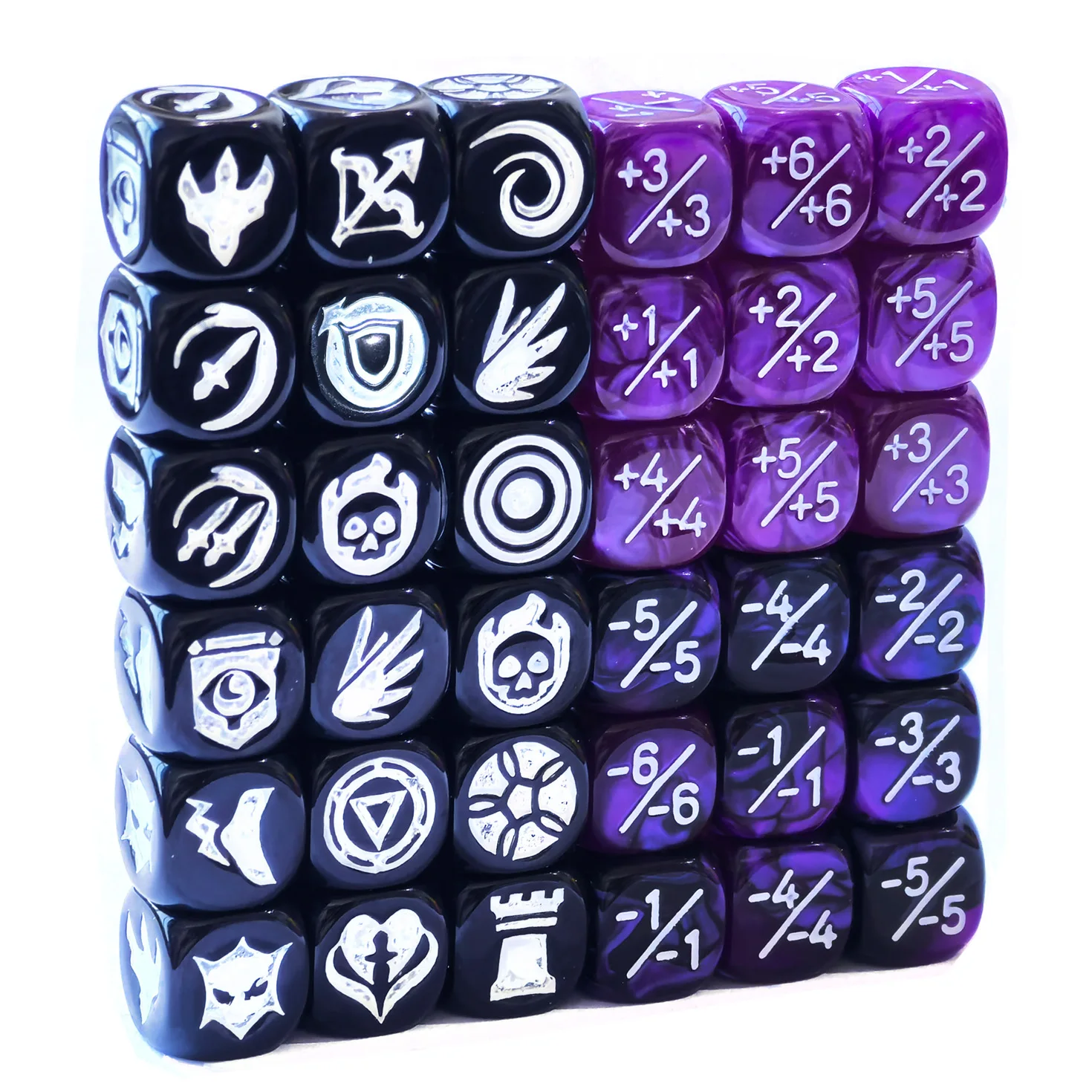 36 قطعة 12 مللي متر القدرات الكلمات الرئيسية عداد النرد MTG النرد 1/ + 1 عدادات المخلوقات السائبة برتقالي الرموز مجموعة النرد (متعدد الألوان)