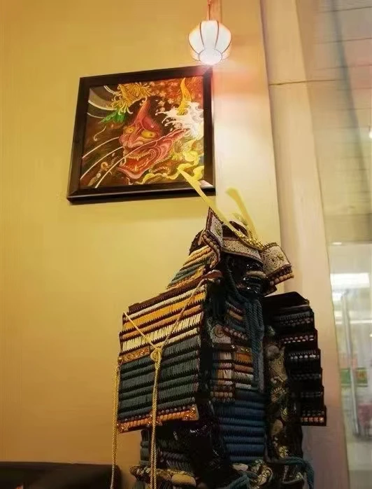 samurai armor armor large armor  decorative ornaments  home decoration Japanese material store