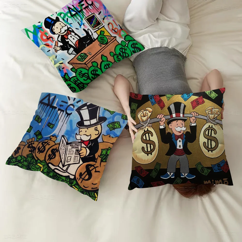 الدولار أليك احتكار غطاء الوسادة المخدة المفروشات أريكة رمي وسادة ديكور المنزل المخدة
