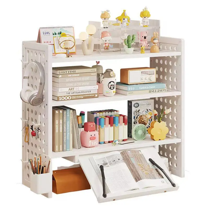 

Cave board shelf home multi-layer book display