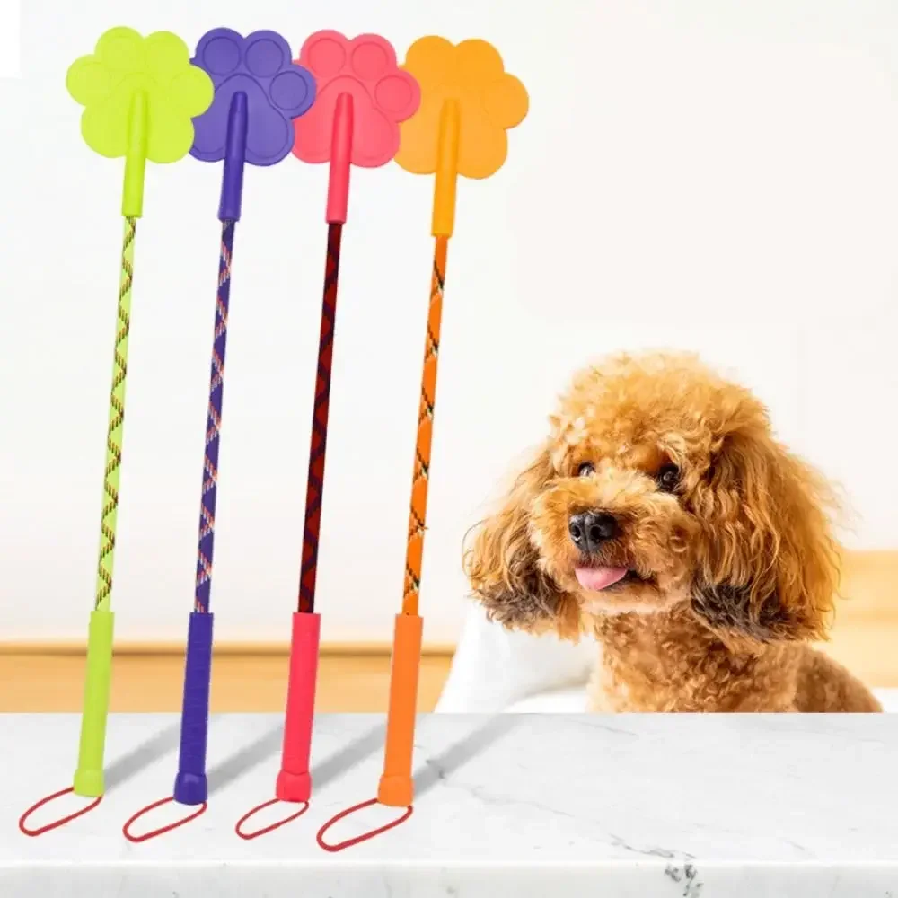 Dog Training Stick Pet Pat Toys Anti Barking Stop Bark Deterrents Training Device Trainer Small Dogs Whip Pets Supplies 42/62cm