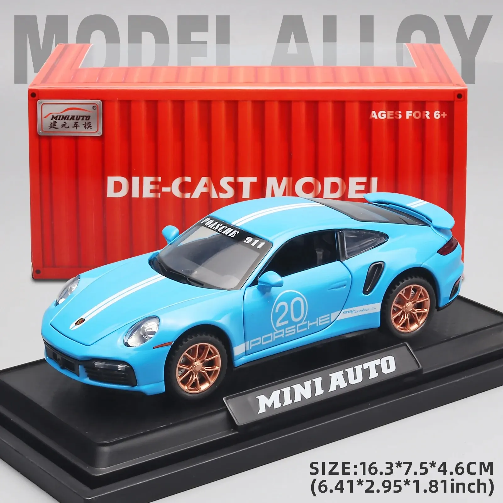 1:32 Porsche 911 GT3 RS Egghell White 1/32 Scale Diecast Metal Model Toy Sports Car