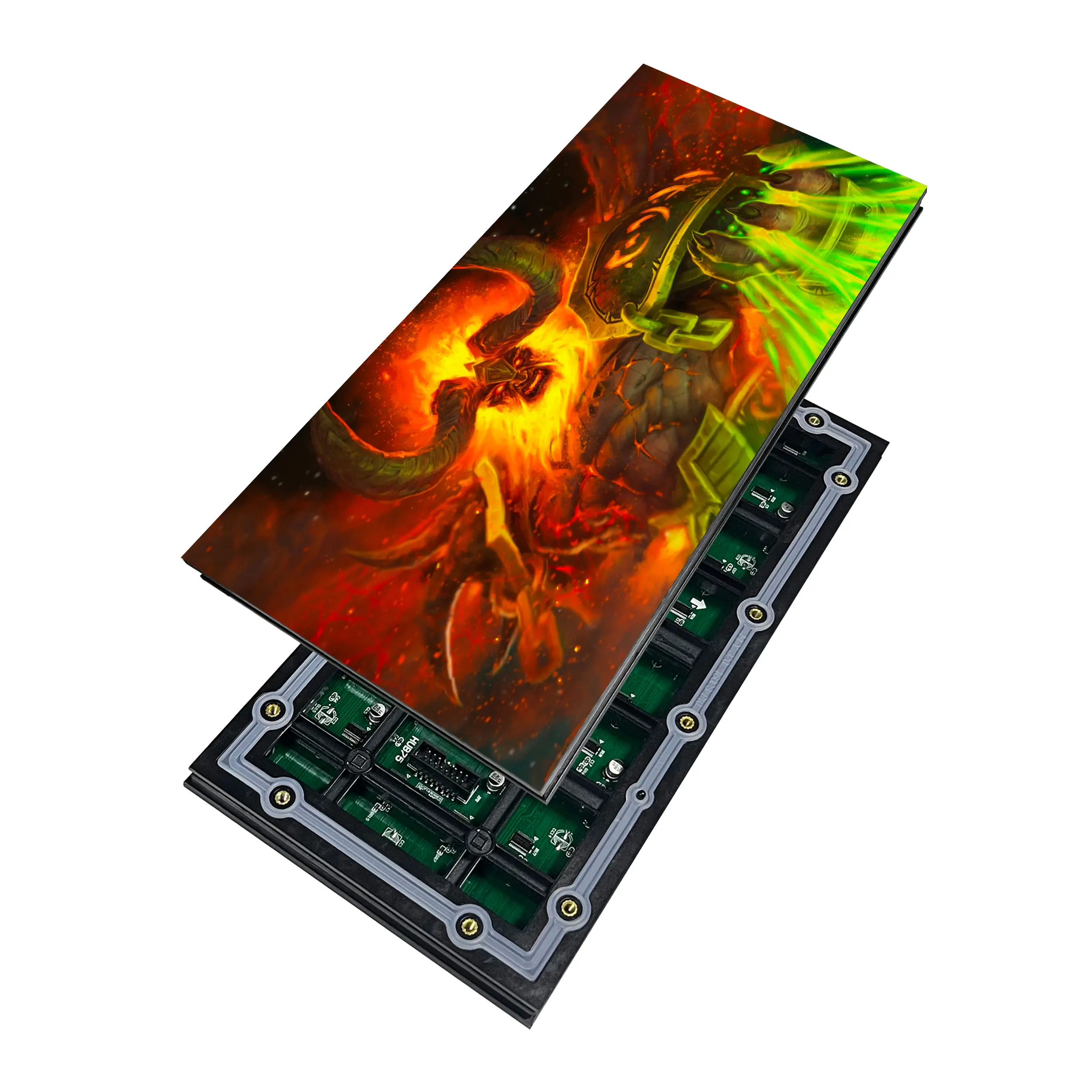 في الهواء الطلق كامل اللون إضاءة مقاومة للماء وحدة عرض P2.5 P4 P5 SMD RGB 320x160 مللي متر عالية الأداء مصفوفة شاشة LED جدار الفيديو