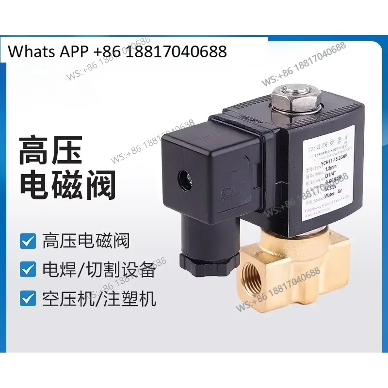 1PC for YCH31 Direct Acting High Pressure Solenoid Valve Pipeline Pressure Relief Powerful Manufacturer