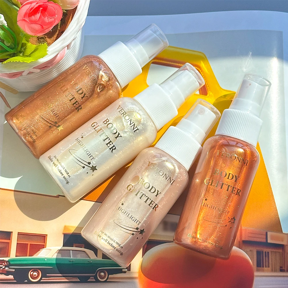 リキッド ハイライター メイクアップ スムース シャイン シマー グリッター ボディ ハイライター リキッド クリーム ファンデーション 長持ちするボディ化粧品