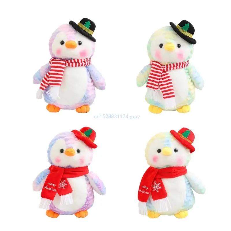 

Stylish Penguins Family Plush Toy Mom and Baby Stuffed Animals with Hats and Scarves Designs for Nursery Decoration Dropship