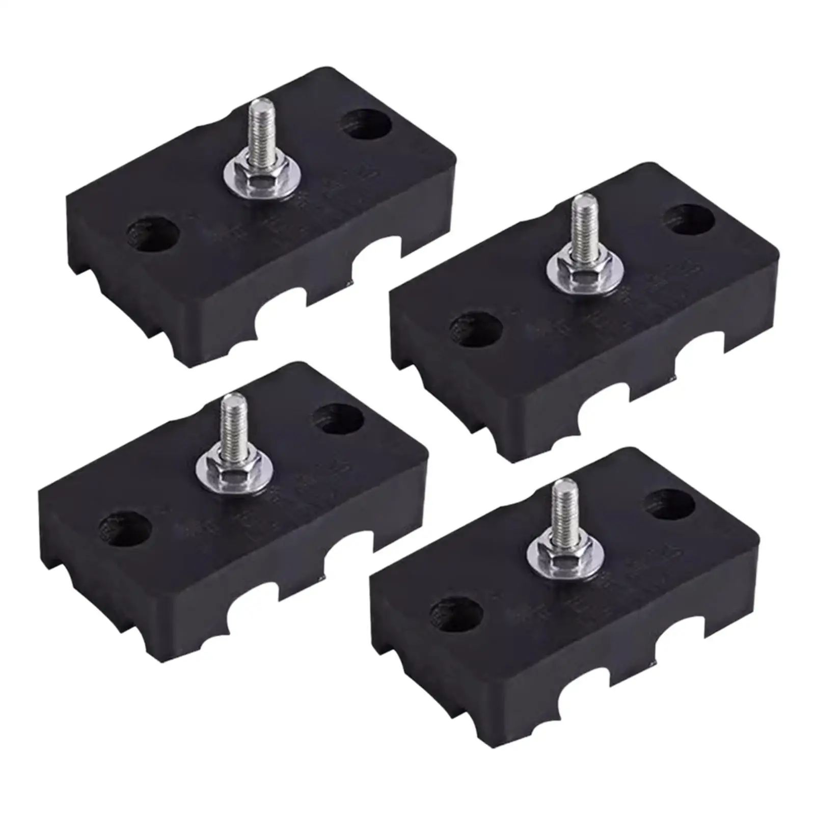 4 Pieces Conditioner Vibration Isolator Anti Vibration Pads Universal Shock