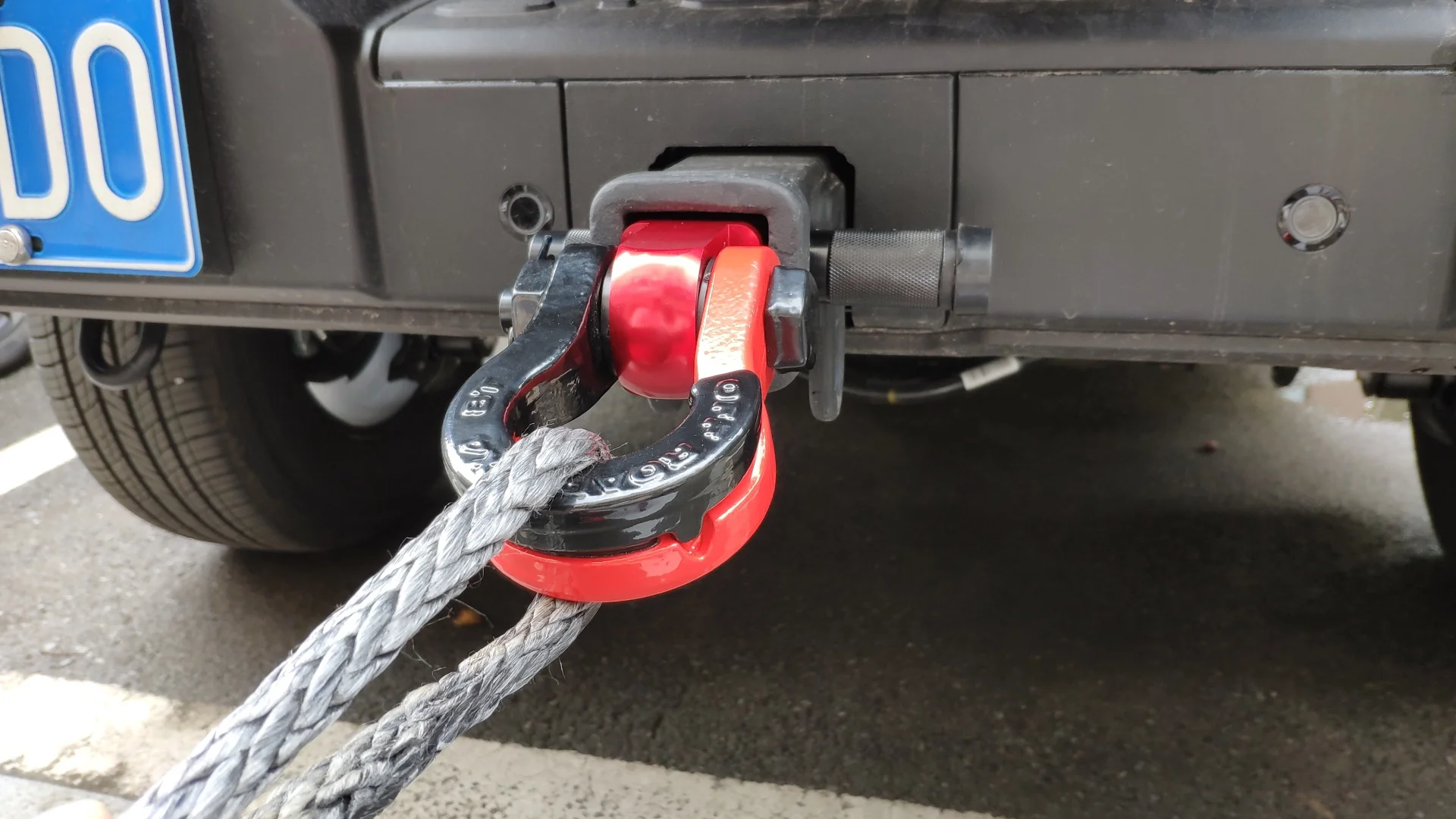 3/4 D Ring Shackle 4.75 Ton4x4 Off-Road Winch Hook Rope for Car Jeep Compass Tow Hooks For Fixing The Winch Hook