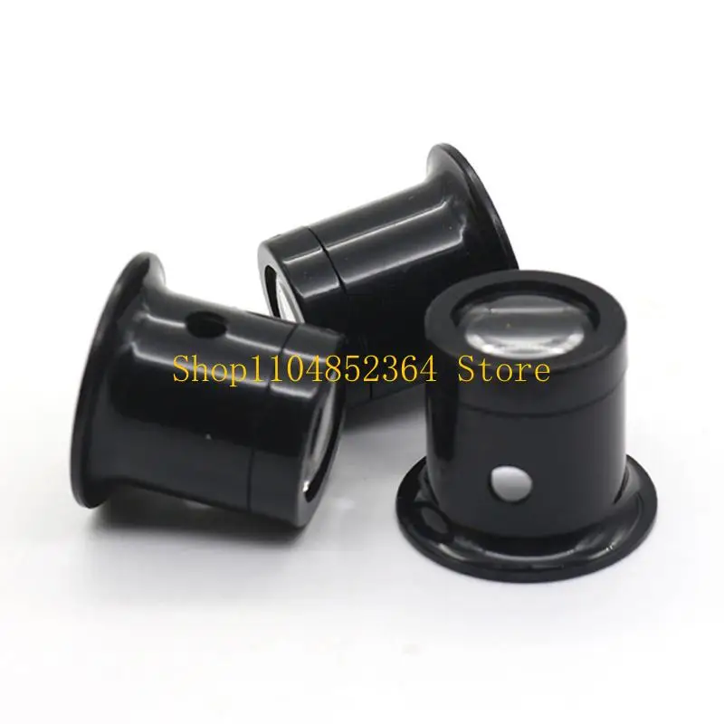 

652F Набор луп для ремонта часов со светодиодной подсветкой, 5-10-кратная регулировка угла увеличения для любителей