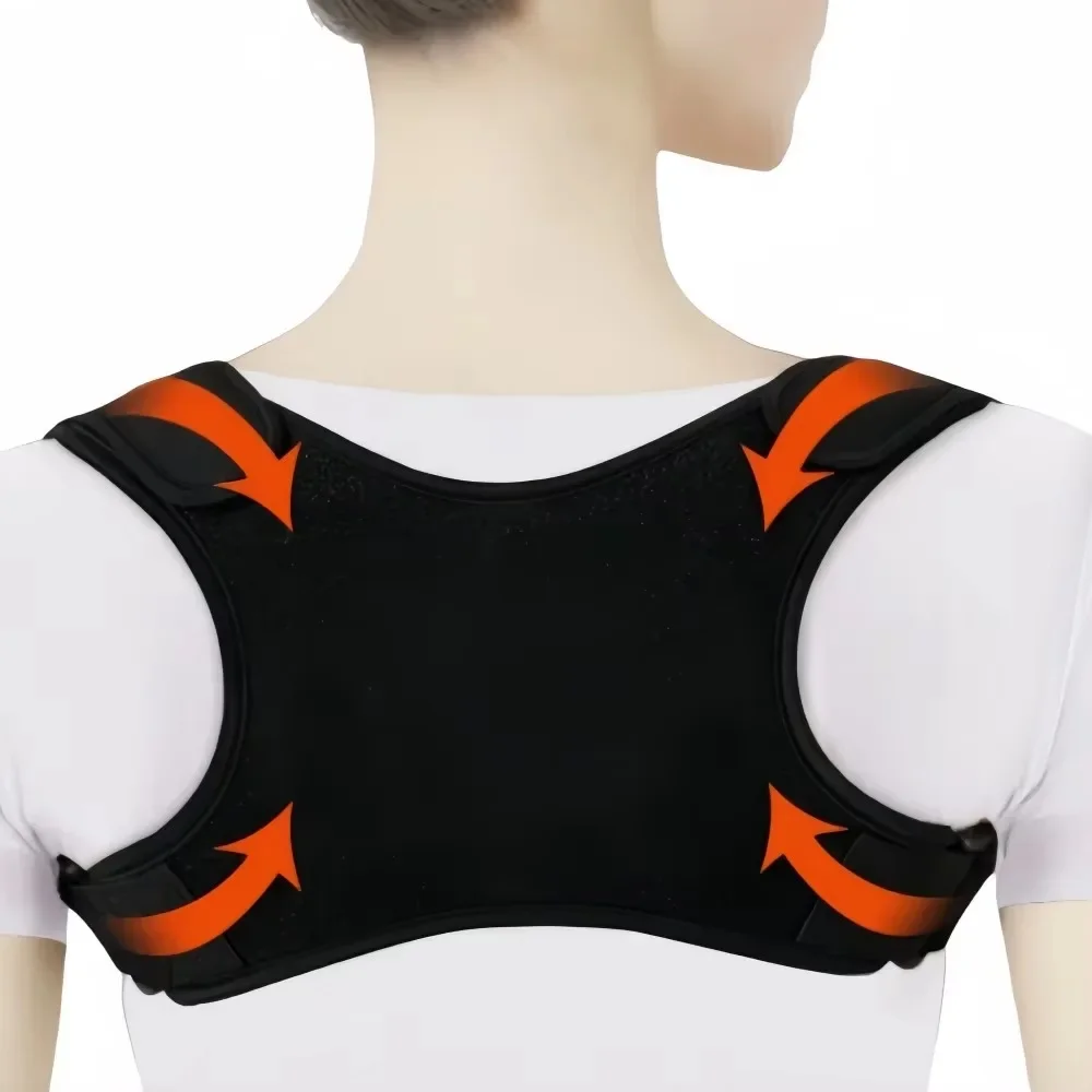 Posture Corrector Adjustable Back Fracture Support MenWomen Back Clavicle Spine Shoulder Correction Brace Belt Strap Comfortable