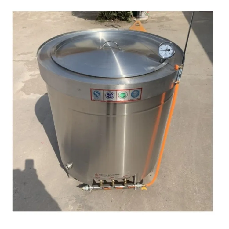 

New Product Different Liter Industrial Gas/electric Jacketed Cooking Kettle Cooking Pot Kitchen Cook Boiler