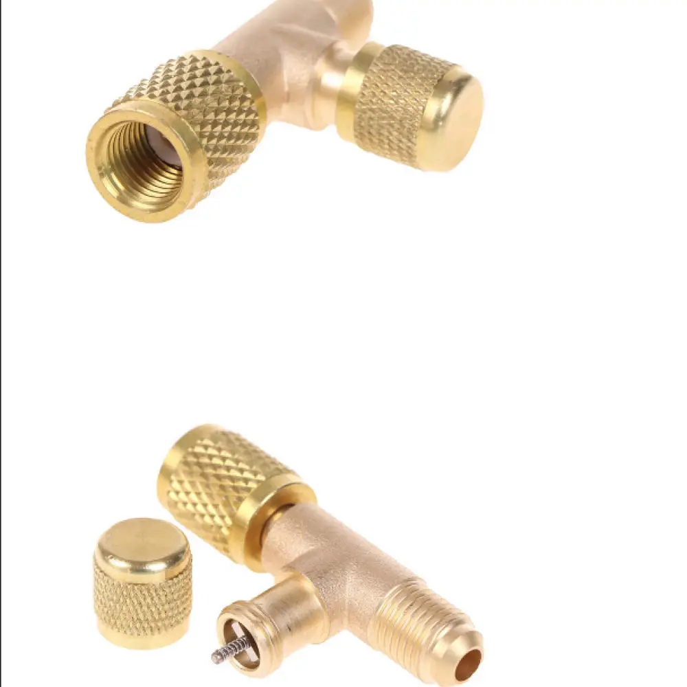 HVAC System Charging Connector 1 4 SAE Adapter For R134a R22 R12 Refrigerant Air Conditioning Maintenance Tool