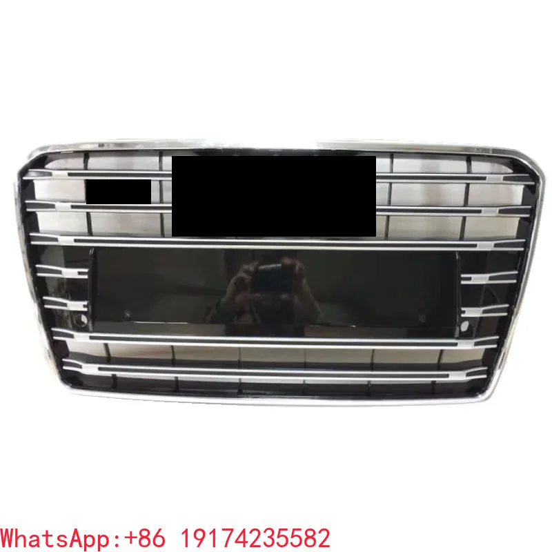 

For Hot Sale ABS Material Slate Style Bumper Front Grille For A7 S7 2011-2015