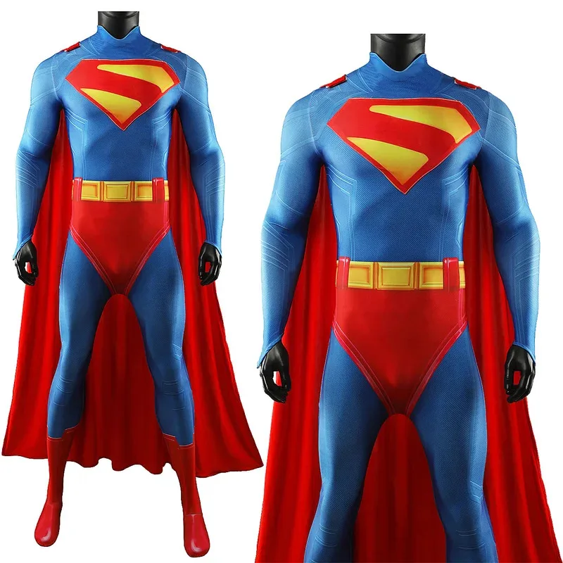 

DY202025 Супермен Кларк Кент Косплей Супергерой 3D печатные боди зентай Супермен наряды из спандекса Kal-El костюм на Хэллоуин реклама