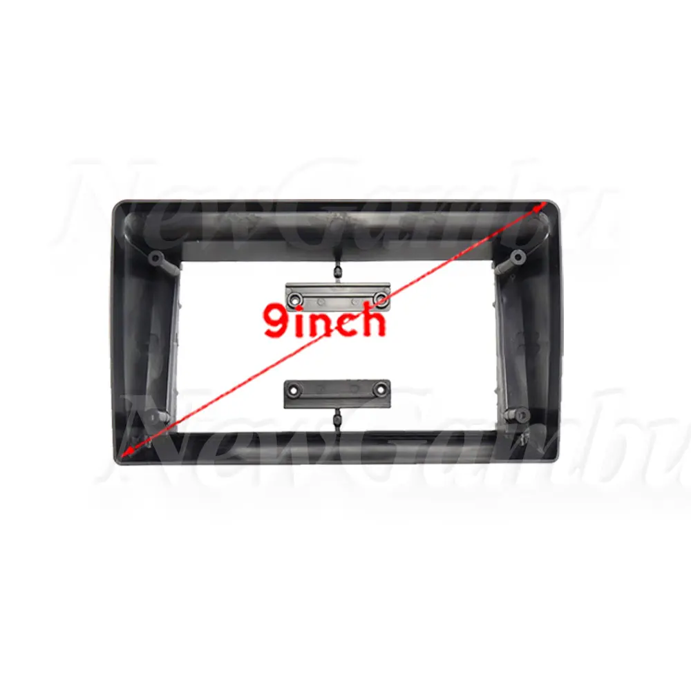 9 inch For Toyota Townace 2008-2020 Frame No Cable Audio Adaptor Dash Trim Kits Facia Panel  Radio Player screen 2 Din